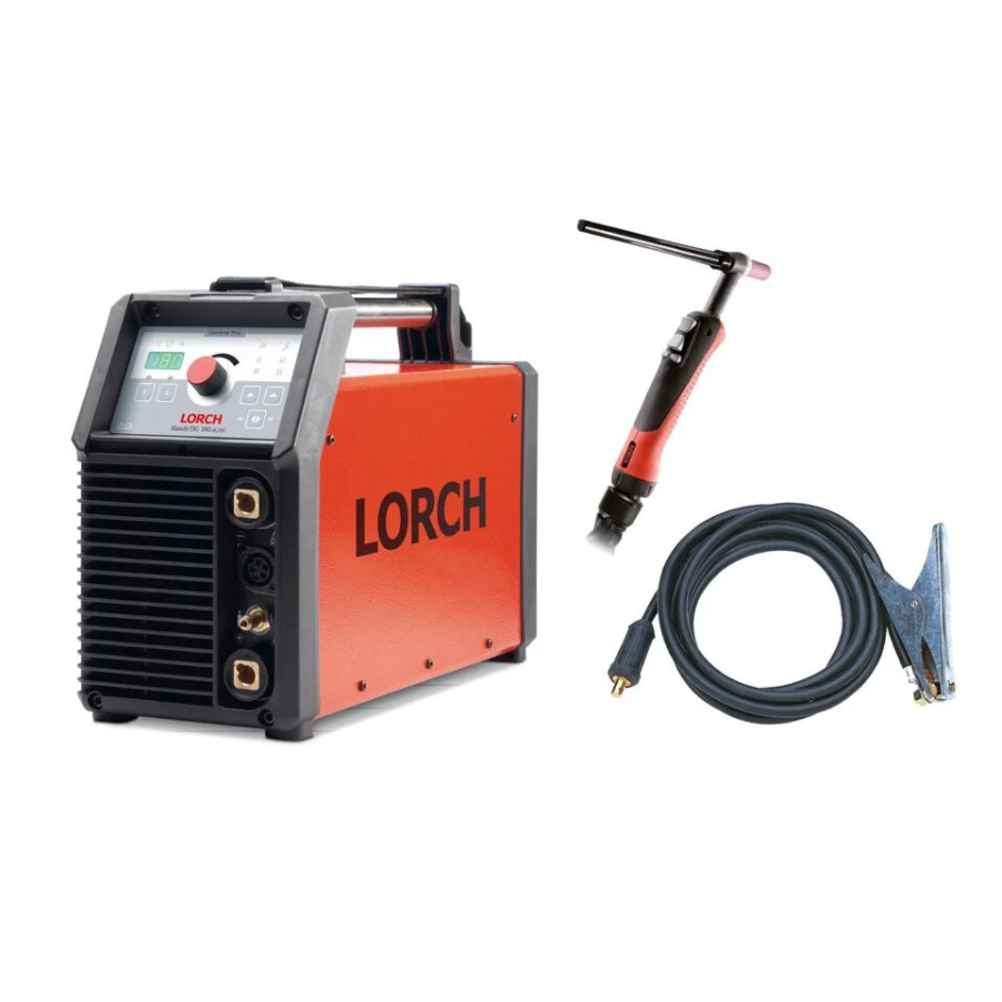 Lorch HandyTIG 180 AC/DC WIG-Schweißgerät mit ControlPro-Bedienfeld