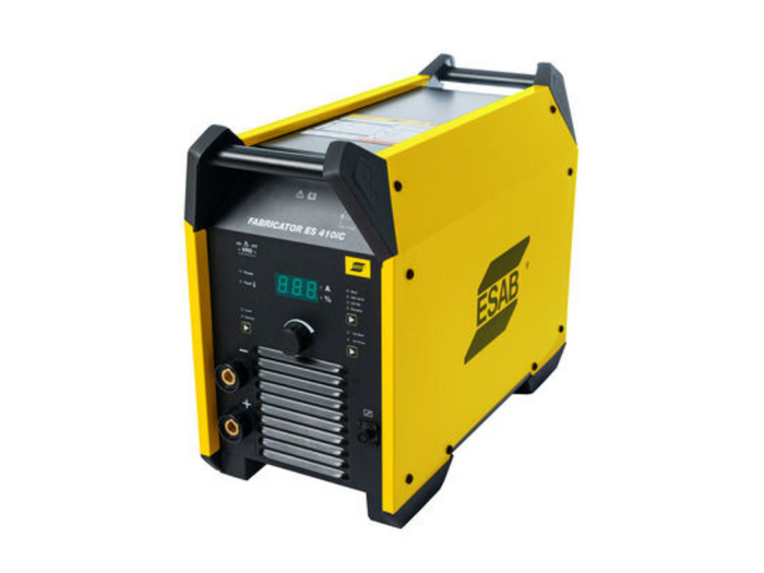 ESAB Fabricator ES 410iC E-Hand-Inverter mit Bedienfeld und Anschlüssen